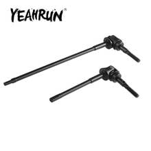 YEAHRUN Metal Front/Rear Steering Drive Shaft CVD for Axial Wraith 90018 90048 RR10 1/10 RC Crawler Car Upgrade Replacement Part 2024 - buy cheap