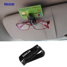 Plastic Car Glasses Bracket Visor Card Holder Sticker For Renault Decia Zoe Duster Clio Sandero 2024 - buy cheap