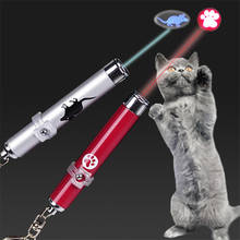 Funny Pet LED Laser Toy Cat Laser Toy Cat Pointer Light Pen Interactive Toy With Bright Animation Mouse Shadow Small Animal Toys 2024 - buy cheap