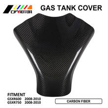 Motorcycle Accessories Carbon Fiber Gas Fuel Tank Cover Protection For SUZUKI GSXR600 GSXR750 GSXR 600 750 2008 2009 2010 2024 - buy cheap