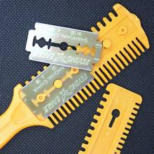 Hair Cut Styling Barber Scissor Razor Magic Blade Comb Hairdressing Tool Kit 1PCS Top Quality Hair Scissors 2024 - buy cheap
