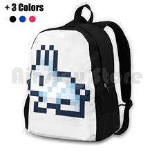 Terraria Rabbit-mochila impermeable para senderismo al aire libre, bolsa de viaje para acampar, píxel, juego de conejo 2024 - compra barato