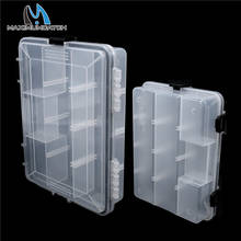 Maximumcatch Brand 22.5*16.5*5cm/28*18*5cm Plastic 5-11 Compartments Waterproof Fishing Box Fishing Tackle Box 2024 - buy cheap
