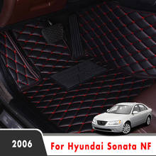 For Hyundai Sonata NF 2006 Car Floor Mats Styling Waterproof Decoration Leather Covers Carpets Custom Auto Interior Accessories 2024 - buy cheap