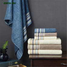 Банное полотенце из бамбукового волокна для взрослых, 70x140 см, большое мягкое впитывающее полотенце из микрофибры, Наборы полотенец для ванной T0311 2024 - купить недорого