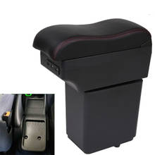 Reposabrazos para Citroen Berlingo, caja de mano Original, accesorios de coche, doble capa, recargable, Peugeot partner 2024 - compra barato