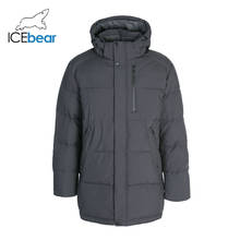 ICEbear 2019 Новая зимняя мужская одежда высококачественное Мужское пальто с капюшоном брендовая куртка MWD19937I 2024 - купить недорого