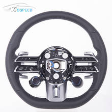 2021 NEW Carbon Fiber Steering Wheel for Mercedes Benz AMG with Suede Leather for W204 W205 GLE 2024 - buy cheap