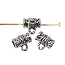 WYSIWYG 20pcs 8x8mm Bails Beads For Jewelry Making DIY Necklace Bracelet Bails Beads Pendants Charm Bails Beads 2024 - buy cheap