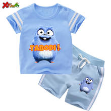 Baby Boy Clothes Set Baby Tracksuit Summer Kids Toddler Girl Outfit Sport Suit Children Clothing Outfit Striped Set Fashion Blue 2024 - buy cheap