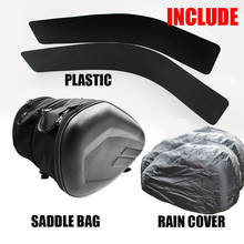 One Pair Motorcycle Waterproof Saddlebags Helmet saddle bags Moto Side Bag Tail Luggage Suitcase + plastic + rain cover 2024 - buy cheap