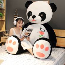 New 60cm/80/100CM Cute Big Panda Doll Plush Toy Animals Pillow Kids Birthday Christmas Gifts Cartoon Toys Big Pillow On The Bed 2024 - buy cheap