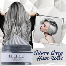 100ml Hair Coloring Dye Cream Molding Paste Instant Silver Grey Hair Gel Temporary Styling Hair Color Wax For Daily Festivals 2024 - buy cheap
