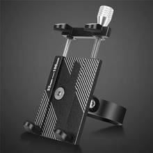 Soporte de teléfono de aleación de aluminio para motocicleta y bicicleta, montaje en manillar para teléfono inteligente de 3,5-6,2 pulgadas, para iPhone Xs Max Xr X 8 Samsung Xiaomi 2024 - compra barato