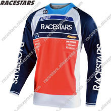 Camisa para motocross de corrida, camiseta masculina para ciclismo enduro bmx dh mx mtb downhill e mountain bike 2024 - compre barato
