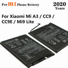 For Xiaomi Mi A3 / CC9 / CC9E / Mi9 Lite Phone Battery BM4F 4030mAh High Capacity Batteries 2020 Years 2024 - buy cheap