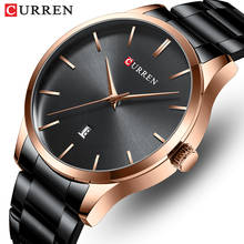 CURREN-reloj de cuarzo deportivo para hombre, cronógrafo de acero inoxidable, a la moda, Masculino 2024 - compra barato