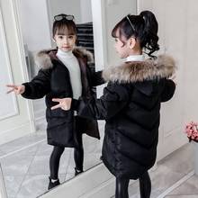 Baby Girls Jackets Autumn Winter Kids Girls Warm Thick Hooded Coat Children Outerwear Age 3 4 5 6 7 8 9 10 12 Yrs Girl Clothing 2024 - buy cheap
