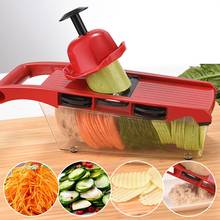 Mandoline Slicer Professional, Vegetable Slicer with 6 Interchangeable Stainless Steel Blades- Veggie Slicer Food Fruit Julienne 2024 - buy cheap