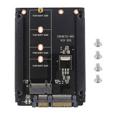 Zeadow M.2 NGFF SSD To 2.5 Inch SATA III SSD Hard Drive Converter Expansion Card For M.2 NGFF SATA 2280 2260 2242 2230 B-Key SSD 2024 - buy cheap