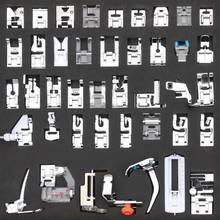 Mini Sewing Machine Presser Foot Feet For Brother Singer Janome Presser Domestic Blind Stitch Darning 16/32/48/52/62 pcs 2024 - buy cheap