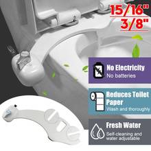 Bidet Ultra-Thin Non-Electric Mechanical Toilet Seat Bidet Self-Cleaning Nozzle Adjustable Water Sprayer Muslim Shower Ass Clean 2024 - buy cheap
