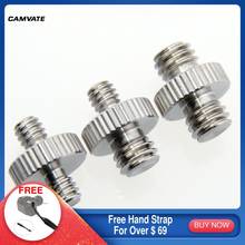 CAMVATE 3 Pieces Screw Adapter With 1/4"Male To 1/4"Male & 1/4"Male To 3/8" Male & 3/8" Male To 3/8" Male Thread For Tripod 2024 - buy cheap
