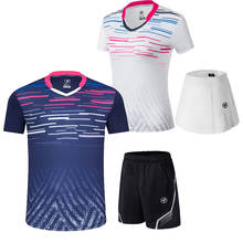2019 nuevas camisetas de bádminton para hombre/mujer, camisetas de tenis de mesa, camisetas deportivas para correr, camisetas de tenis de Fitness A132 2024 - compra barato