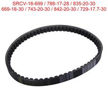 Engine Transmission Belt of China 50cc Two-stroke Scooter ATV Kart Transmission Belts Drive 50cc 60cc 70cc 80cc Motorbike 2024 - buy cheap