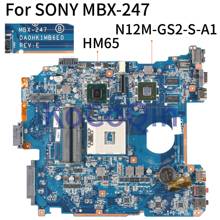 KoCoQin laptop Motherboard For SONY MBX-247 VPCEH VPCEH14FM Mainboard DA0HK1MB6E0 HM65 Mainboard N12M-GS2-S-A1 2024 - buy cheap