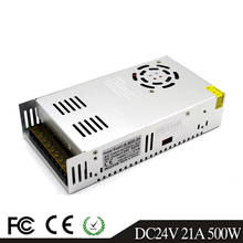 Power Supply 24V 21A 500w Led Driver Transformer AC110V 220V to DC24V Power Source Adapter for Led strip lamp Light 3D Printer 2024 - buy cheap