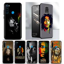 Bob Marleys for Xiaomi Redmi Note 9 Pro 8T 9S 7 8 Pro 6A 7A 8A 9A 9C 9 Prime Black Soft Phone Case Cover 2024 - buy cheap
