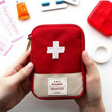 Kit de primeiros socorros, portátil, kits de emergência médica, organizador, viagem, casa, armazenamento de pílulas, oferta 2024 - compre barato