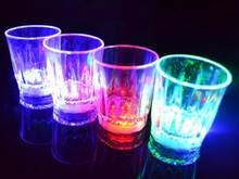 Christmas Party Decoration LED Flashing Glowing Cup Water Light-up Wine Beer Glass Mug Luminous Bar Drink cup 2024 - buy cheap