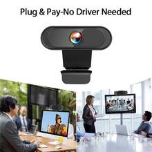 Webcam hd 720p/1080p com microfone., câmera usb 2.0 para lives, transmissões de vídeo, videochamada, conferências e trabalho. 2024 - compre barato