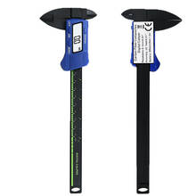 Calibradores Vernier digitales de 150mm y 6 pulgadas, instrumentos de medición de altura, micrómetro electrónico LCD, fibra de carbono 2024 - compra barato