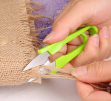 Apricot Sewing Scissors Tailor Scissors Sewing Snip Thread Cutter Scissors Cross Stitch Scissors Craft Home Tool Color random 2024 - buy cheap