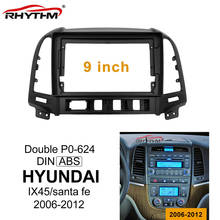 Car Fascia For HYUNDAI SUZUKI IX45/ santa fe 2006 2007 2008 2009 2010-2012 Panel Double Din Dash Installation Kit Car DVD Frame 2024 - buy cheap