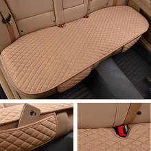 Car Seat Covers Cushion Mat Pad Protector Breathable Linen Flax Fabric Caravan SUV Off Road 4x4 Automobile Accessories Universal 2024 - buy cheap