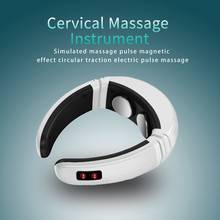 Multifunctional cervical massager heating neck massager wireless electromagnetic pulse cervical physiotherapy instrument 2024 - buy cheap