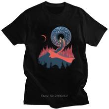 Camiseta de Frank Arrakis Dune para hombres, Camisa de algodón de manga corta, de Sci Fi, Fan de la película, Sandworm Fiction, Harajuku, Anime 2024 - compra barato