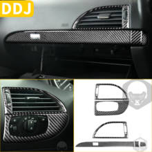 Car Dashboard Trim Carbon Fiber Stickers For BMW 6 Series M6 E63 E64 2004-2010 Vents Light Switch Glove Box Door Cover Interior 2024 - buy cheap
