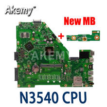 Материнская плата X550MJ N3540CPU GPU / 1G для Asus X550MJ Материнская плата ноутбука X550M X550MD X552M Материнская плата для ноутбука 100% полностью протестирована 2024 - купить недорого