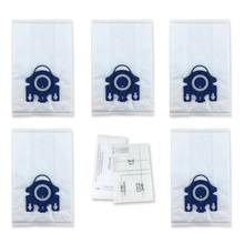 5Pcs Vacuum Cleaner Parts Dust Bags Filters 3D Efficiency For Miele GN Series S5000 S8000 SF-50 Sweepers Accessories Spare Parts 2024 - buy cheap