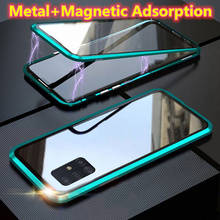 360 Cover Oppo A11 A11X A3 A3i A3S A5 A5S A7 A8 AX7 A91 A9 A9X A7X Metal Case Oppo R11 R11S R15 R17 F15 F9 F11 Pro Glass Fundas 2024 - compra barato