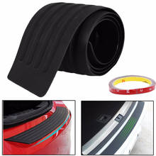 Universal Black Anti-Collision Patch Bumper Guard Strip Anti-Scratch Bumper Protector Rubber Strip 2024 - buy cheap