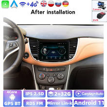 Radio con GPS para coche, dispositivo con Android, 2G + 32G, BT, WiFi, 2.5D, IPS, compatible con Carplay, para Chevrolet Trax Tracker 2013-2020 2024 - compra barato