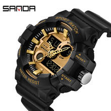 Sanda Sports Men's Watches Luxury Led Digital Military Quartz Watch Men Waterproof G Style Wristwatches Relogio Masculino Clock 2024 - buy cheap