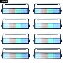 8 Pieces / Lot LED 4 Segments Strobe Light Full Color Stage Show Bar Sound Control Atmosphere DJ 308 LED 5050 RGB 2024 - buy cheap