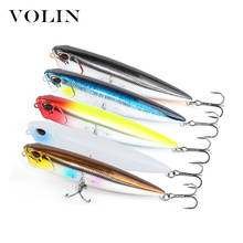 VOLIN NEW 1pc Topwater Floating Pencil Fishing Hard Lure  100mm 14g Artificial Hard Bait Pesca Fishing Tackle 2024 - buy cheap